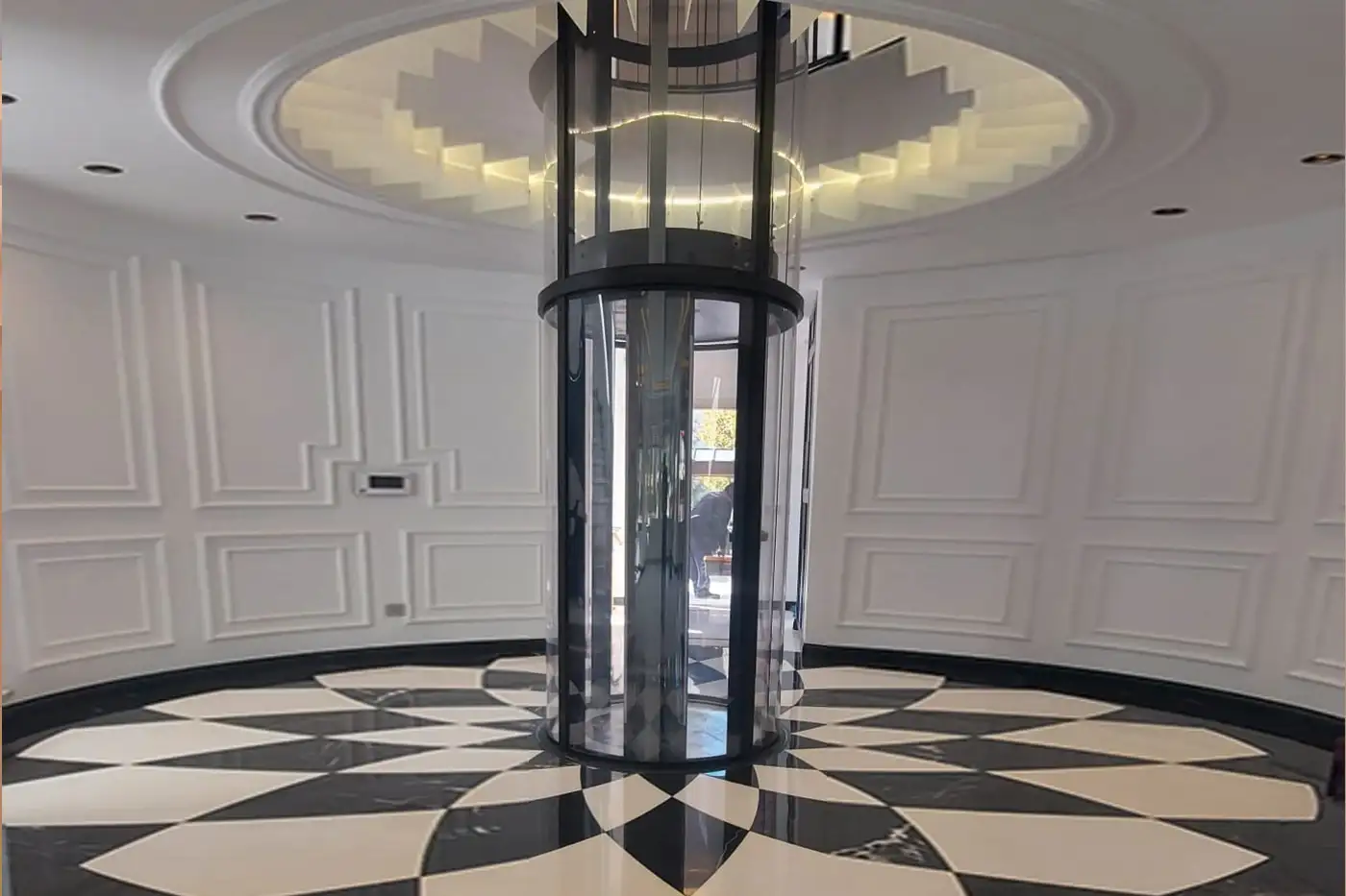 triplex villa asansörü