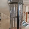 3 Duraklı Panoramik Tubelift Oval Ev Asansörü - Görsel 3